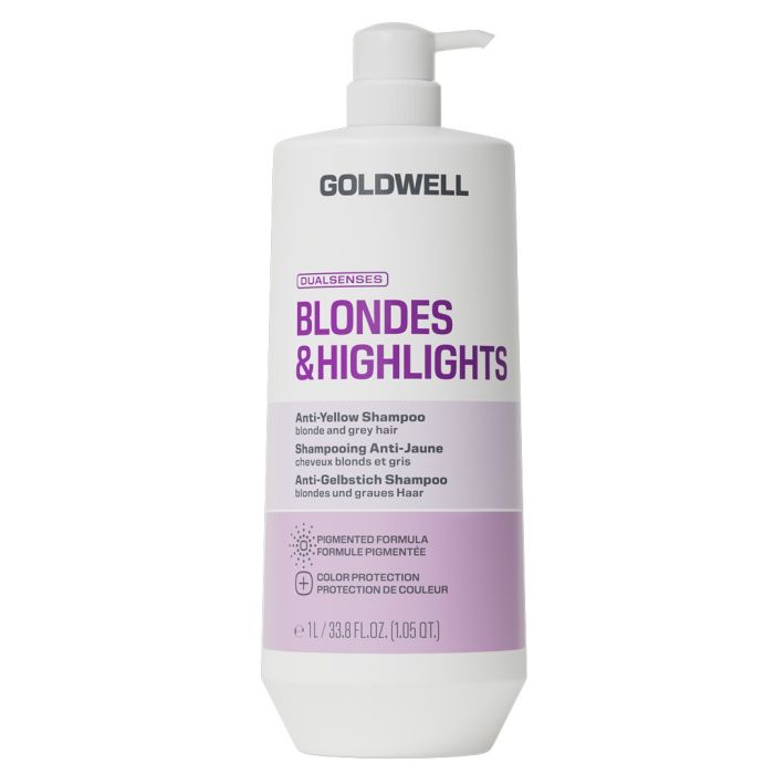GOLDWELL Blonde & Highlight Anti-Yellow Shampoo