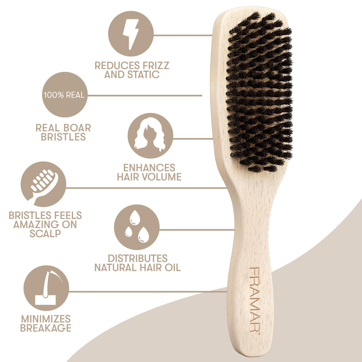 Framar Boar Brush