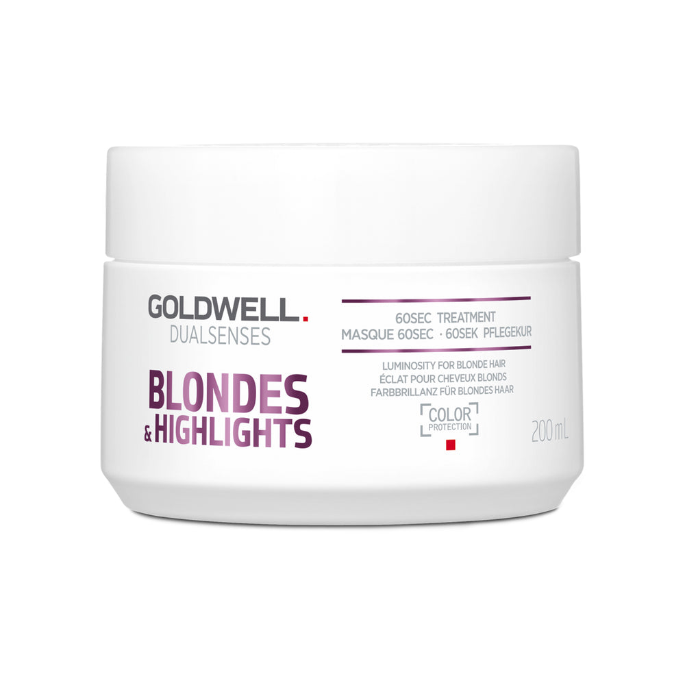 GOLDWELL Blonde & Highlight Anti-Yellow 60 Second Treatment